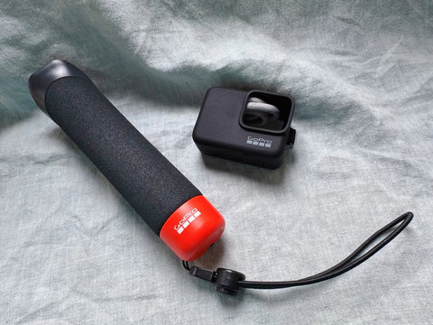 Genuine GoPro Handler Floating Hand Grip Waterproof &Sleeve+Lanyard Hero 5/6/7