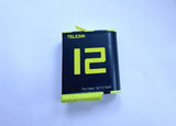 Telesin Battery for GoPro Hero 9/10/11/12 Camera - 1750 mAh
