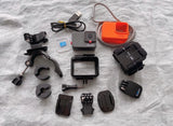GoPro HERO7 Silver 4K HD Action Camera GPS + Official Bike Mounts & Head Strap