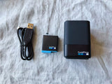 Genuine GoPro Hero8 Dual Battery Charger+Battery Official GoPro Accessory