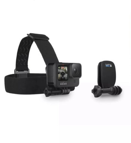 Genuine GoPro Head Strap (Helmet) + QuickClip Official GoPro Accessories