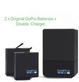 Genuine GoPro Dual Battery Charger + 2 x Battery Hero5 6 7 Black Official