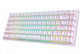 RK ROYAL KLUDGE RK84 Wireless 3 mode RGB Mechanical Gaming Keyboard White/Red