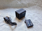 Genuine GoPro Hero4 Dual Battery Charger+1 x Battery Hero4 Black / Hero4 Silver