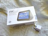 Lenovo Smart Clock 4' Touch Screen Grey Google Assistant