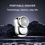 Portable Mini-Shaver for Man USB Rechargeable Pocket Size Suitable for Travel