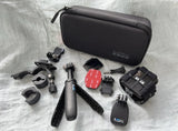Genuine GoPro Mini Tripod/Bike Handlebar/Head strap/Carry Case Bag